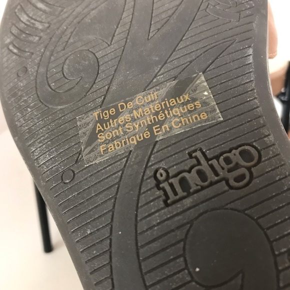 Indigo by Clarks Bordeaux Tan Sandals. Size 8M. - Picture 11 of 12